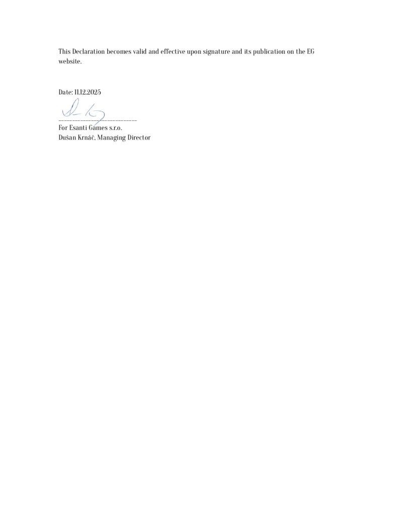 Binding Declaration Limited Edition - page 3